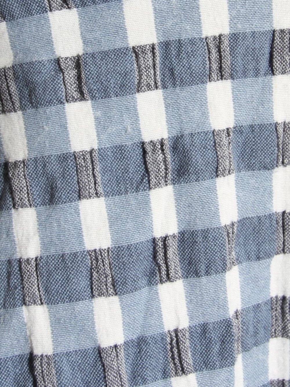 Free People Lucinda Gingham Midi Dress Indigo Combo Blue Lace-Up Back Size XS - Picture 9 of 16
